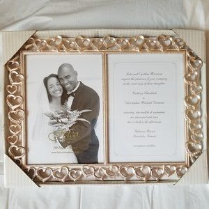 Fetco Double Open Heart 5x7 Frame